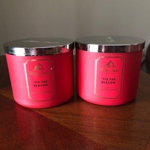 White Barn/Bath & Body Works candles